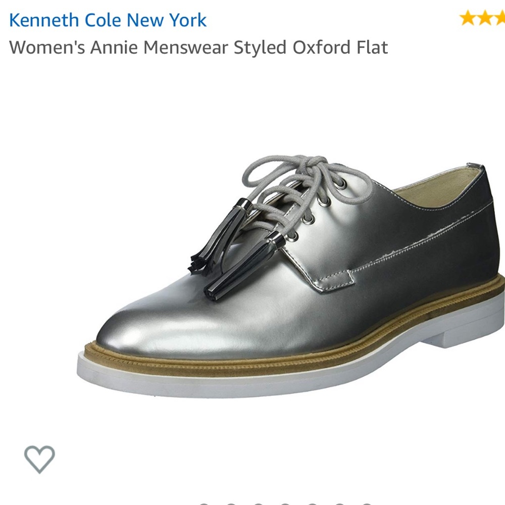 Kenneth Cole Annie Oxford, 8 silver